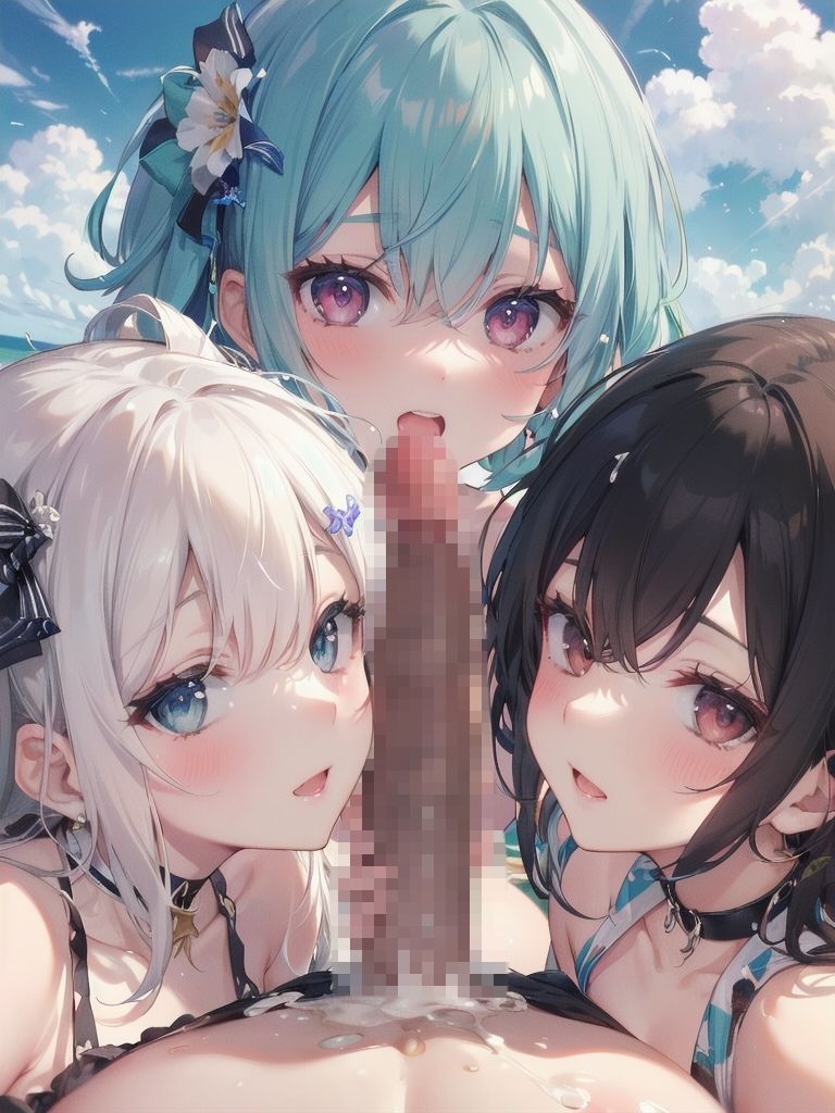 巨乳水着HCG集5 サンプル3ページ目