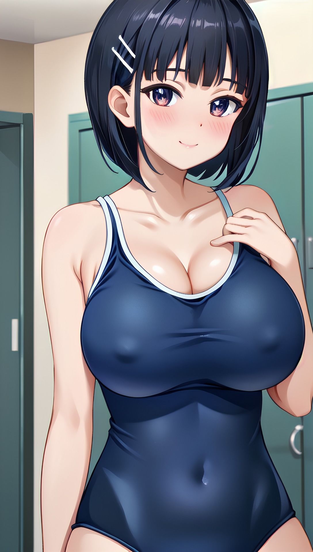 でか乳女子〇生 サンプル2ページ目