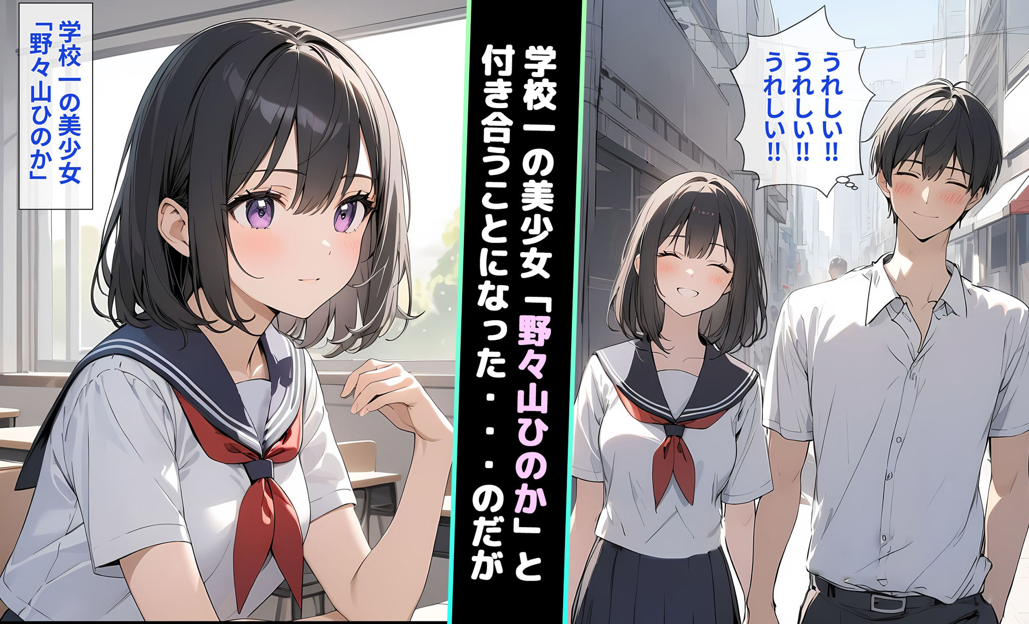 オレの美人彼女はいつもいつでも寝取られる サンプル1ページ目