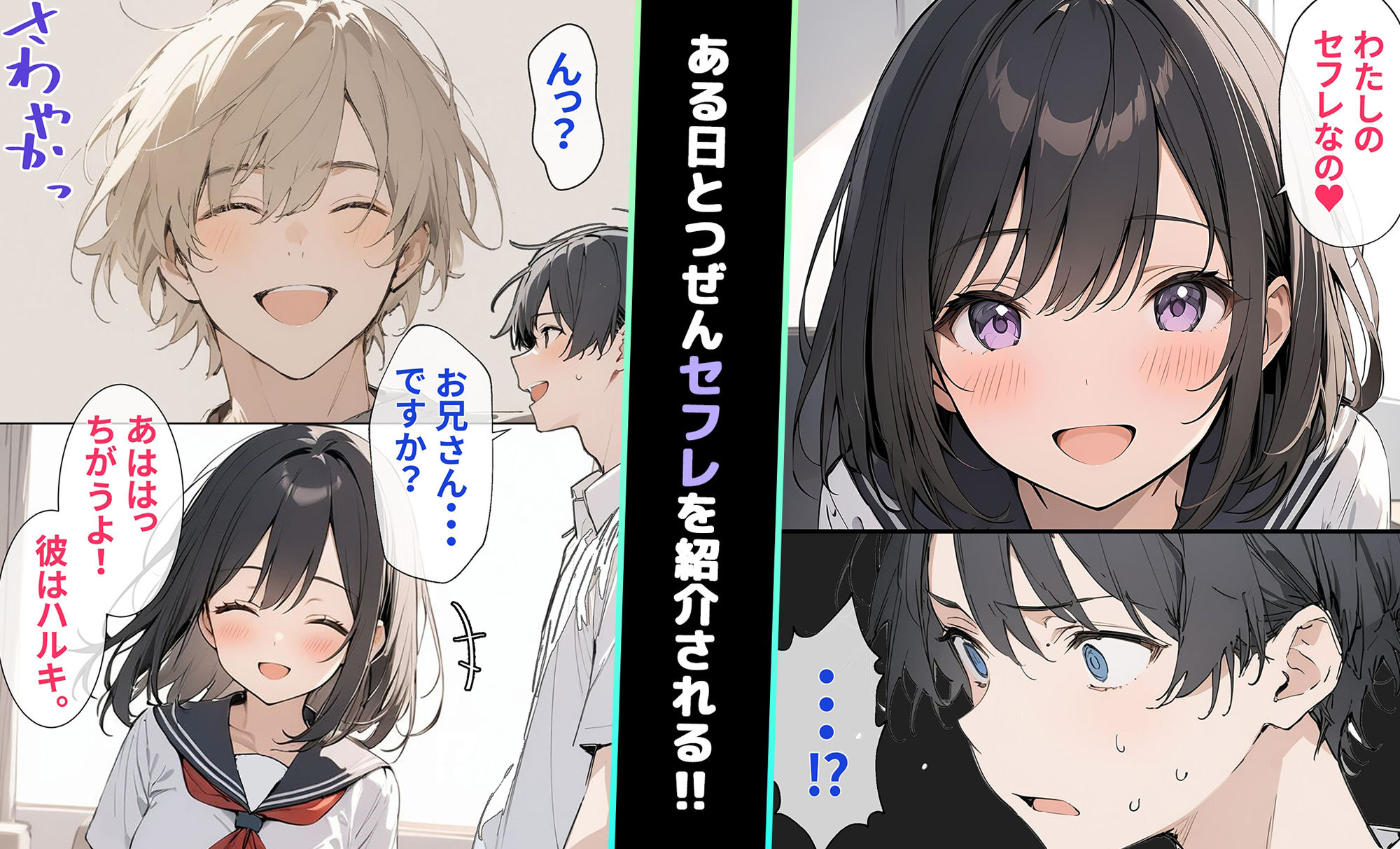 オレの美人彼女はいつもいつでも寝取られる サンプル2ページ目