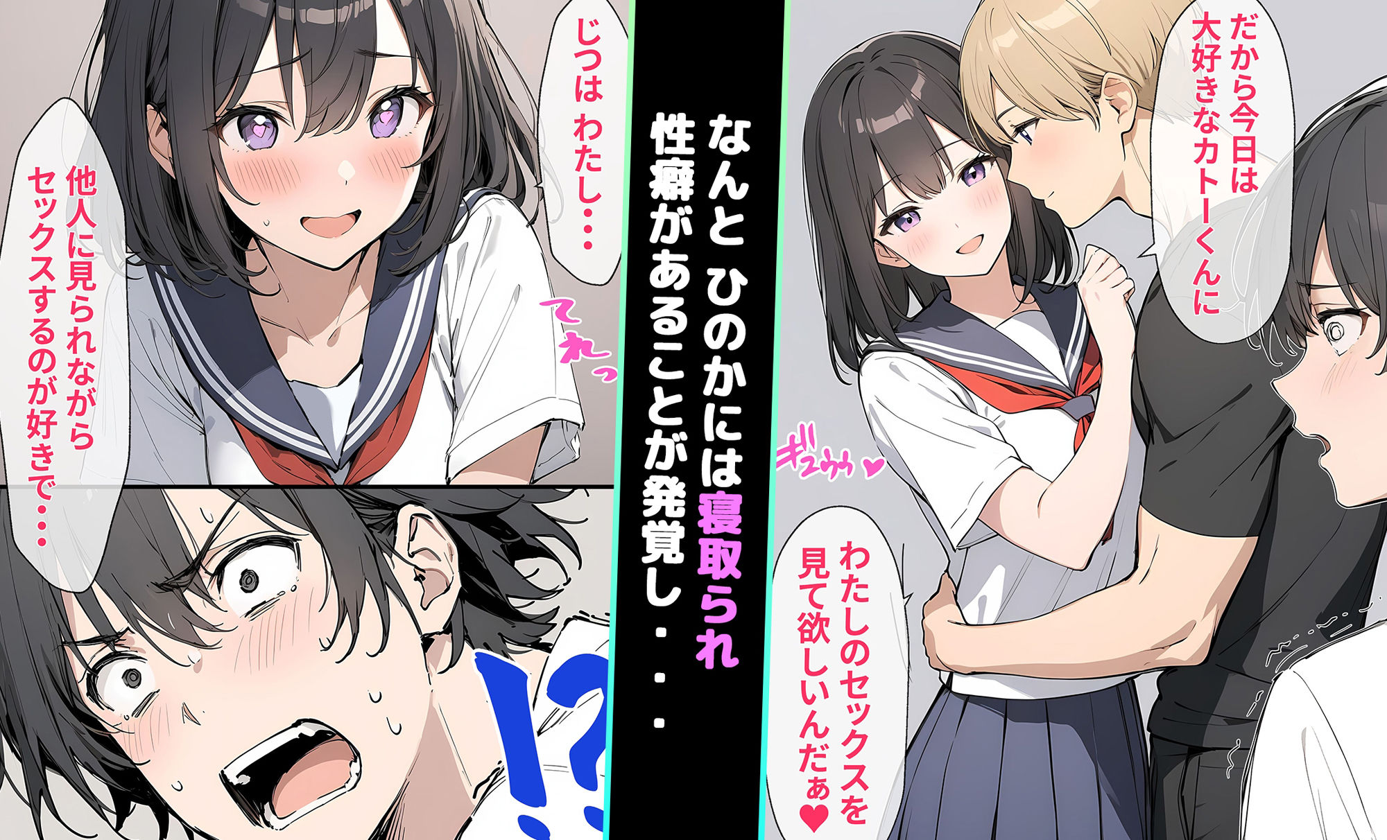オレの美人彼女はいつもいつでも寝取られる サンプル3ページ目