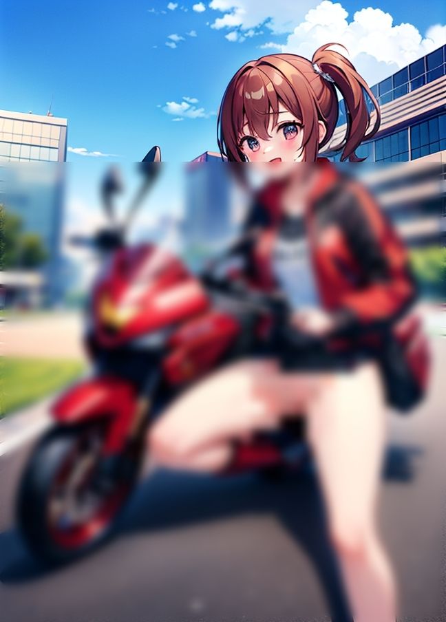 バイク乗りの’卑猥女暴走族＃ サンプル1ページ目