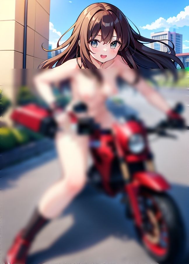バイク乗りの’卑猥女暴走族＃ サンプル7ページ目