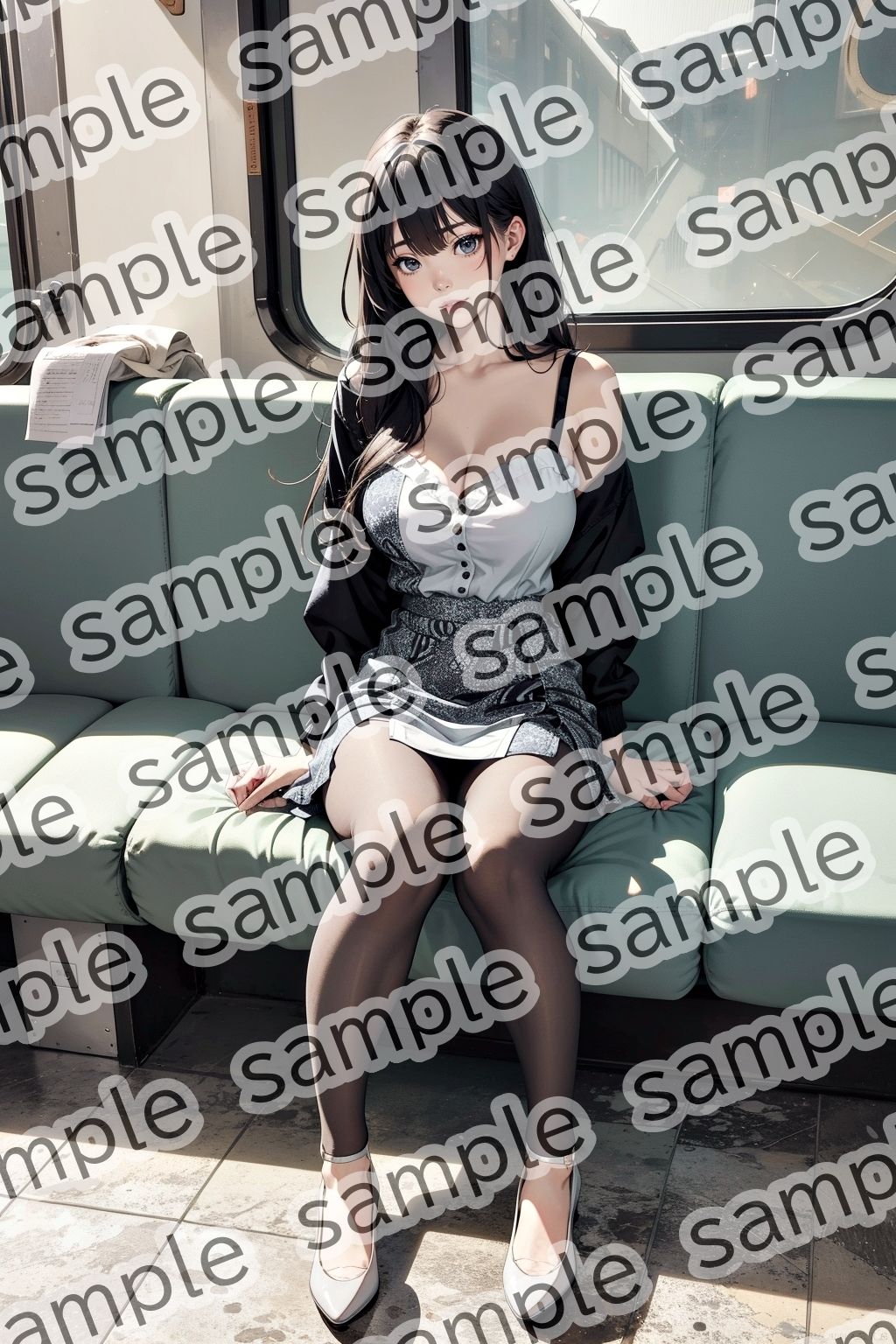 電車で盗撮してるのがバレて女性に話しかけられた vol.1 サンプル2ページ目