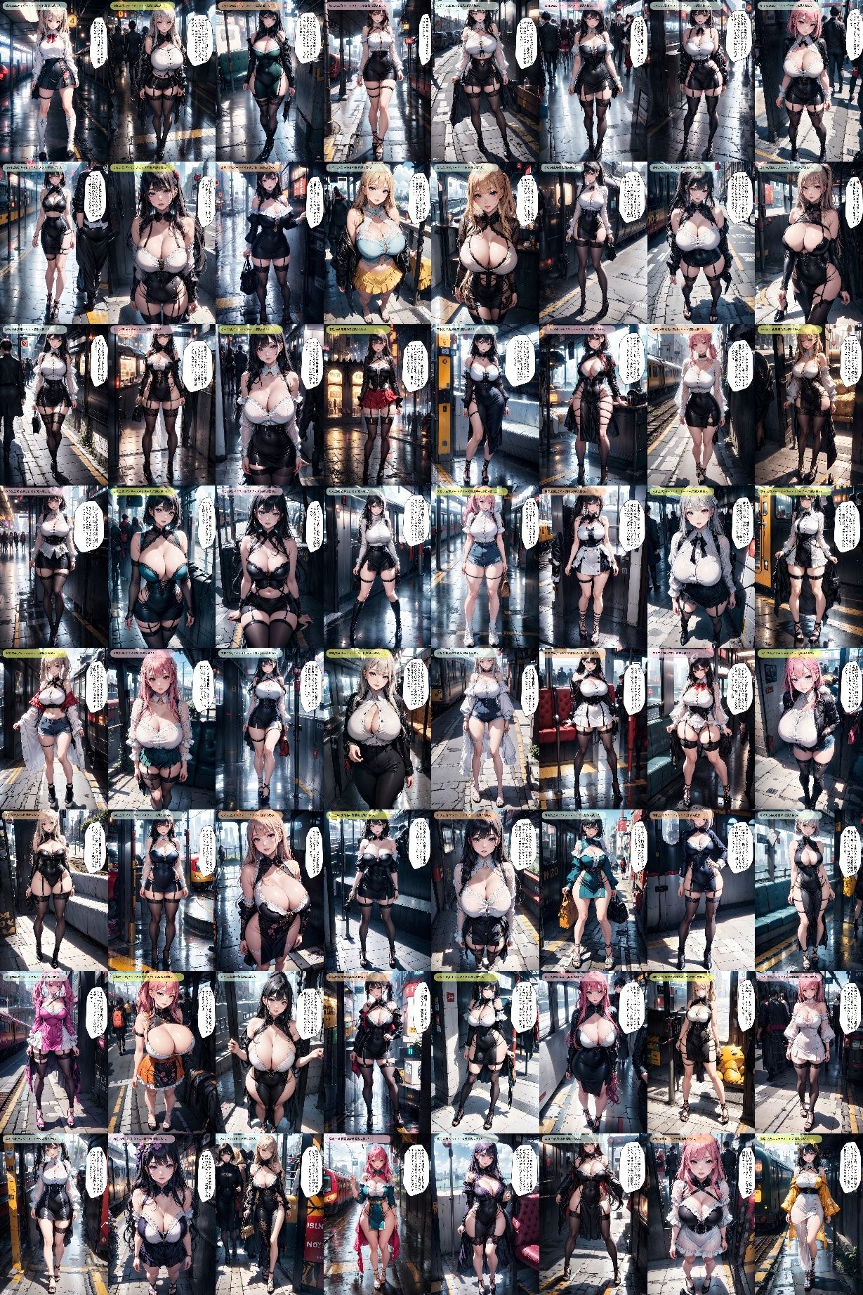 電車で盗撮してるのがバレて女性に話しかけられた vol.1 サンプル8ページ目