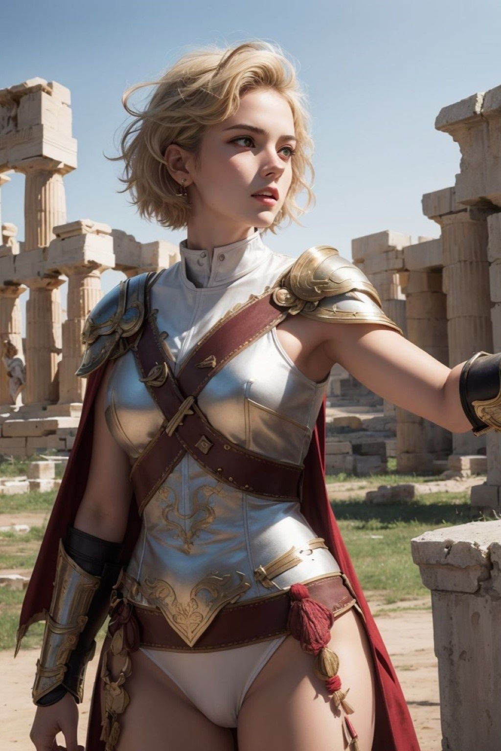 古代の女戦士 サンプル1ページ目