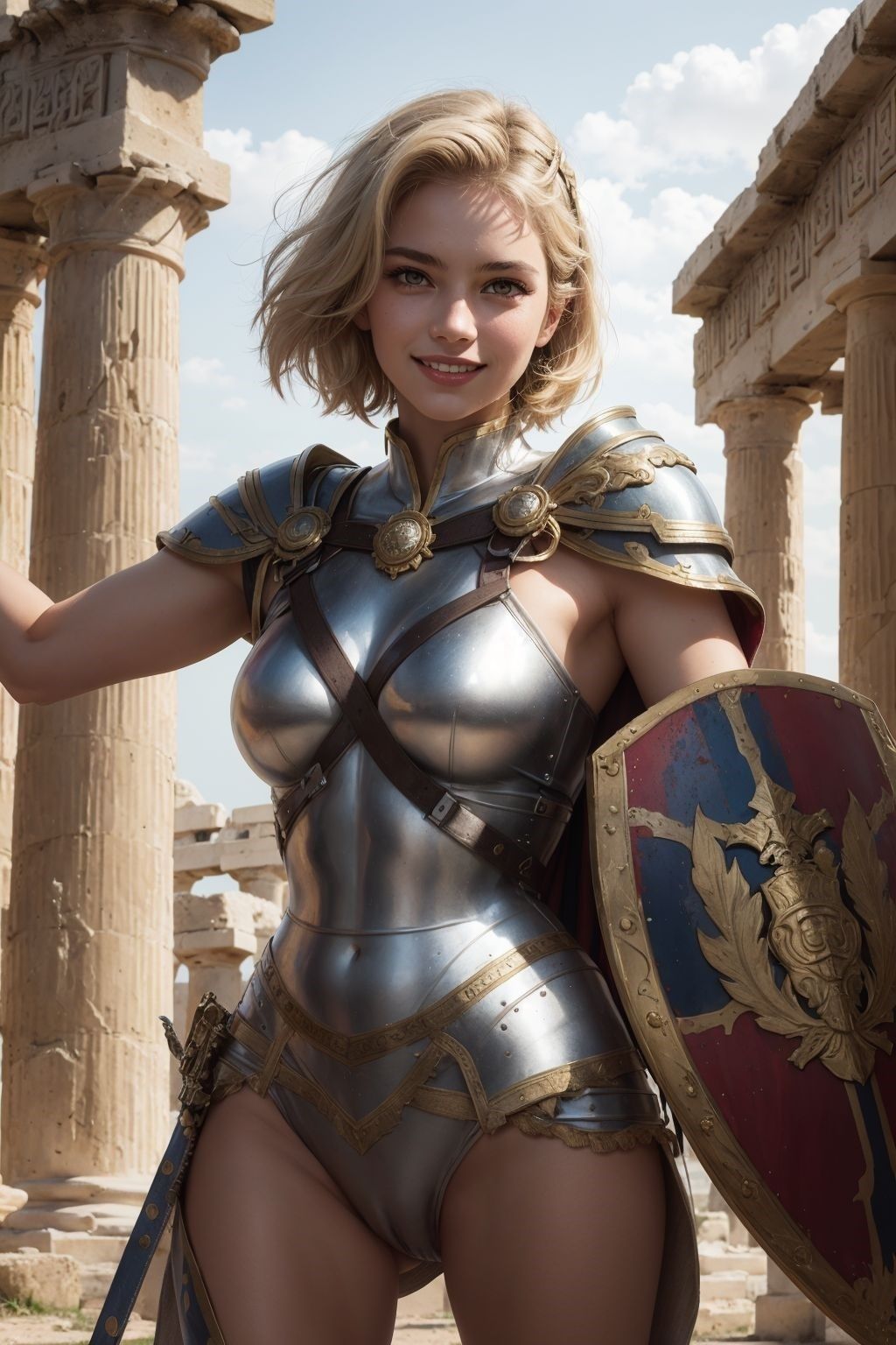 古代の女戦士 サンプル2ページ目