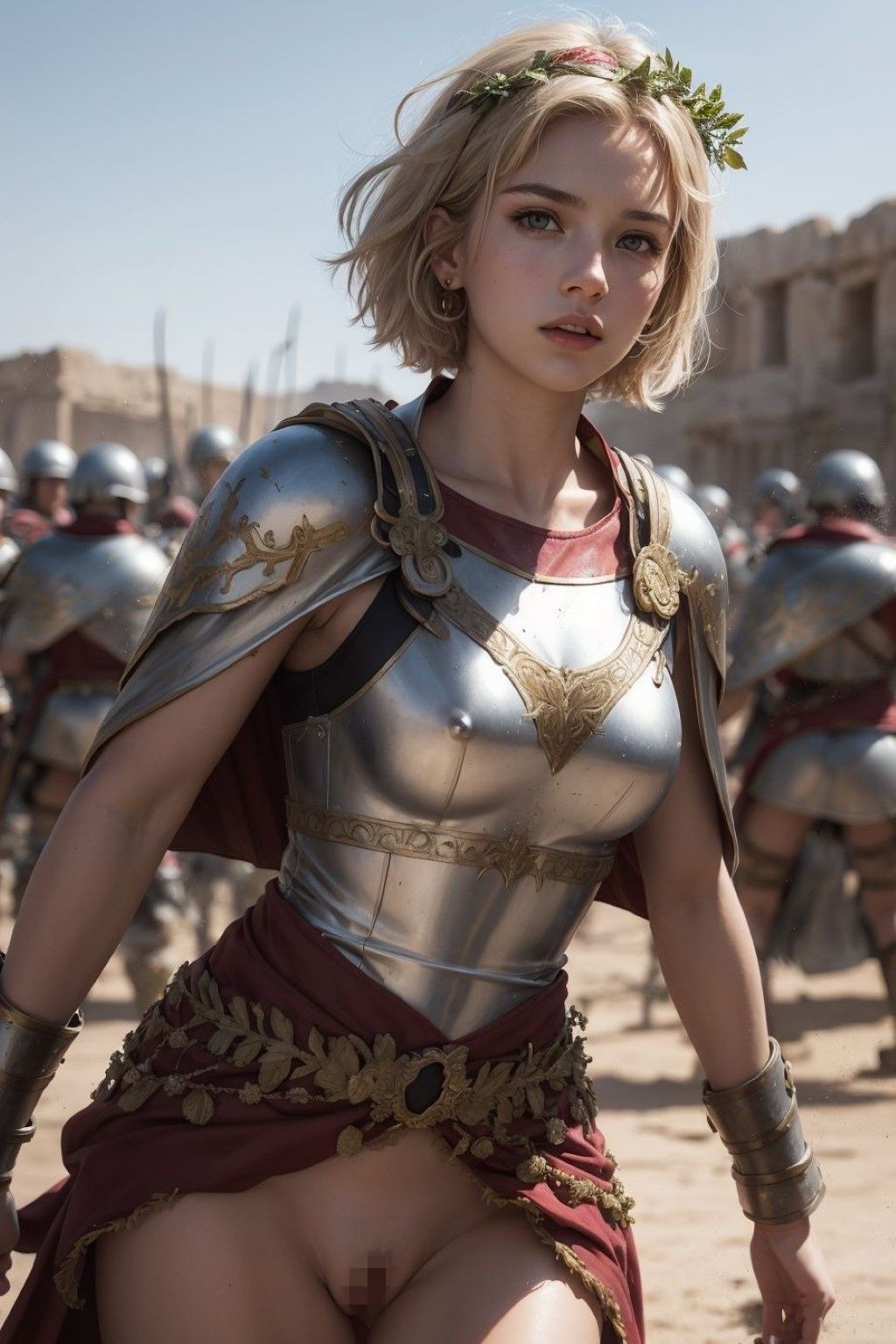 古代の女戦士 サンプル7ページ目