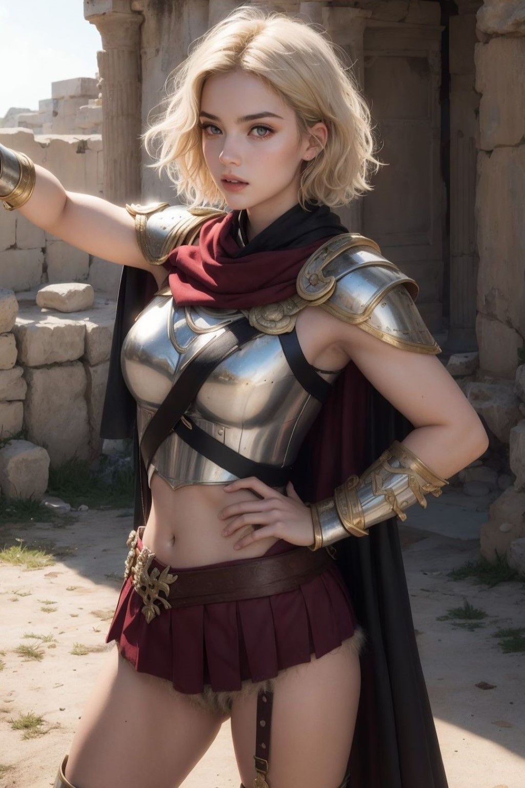 古代の女戦士 サンプル8ページ目