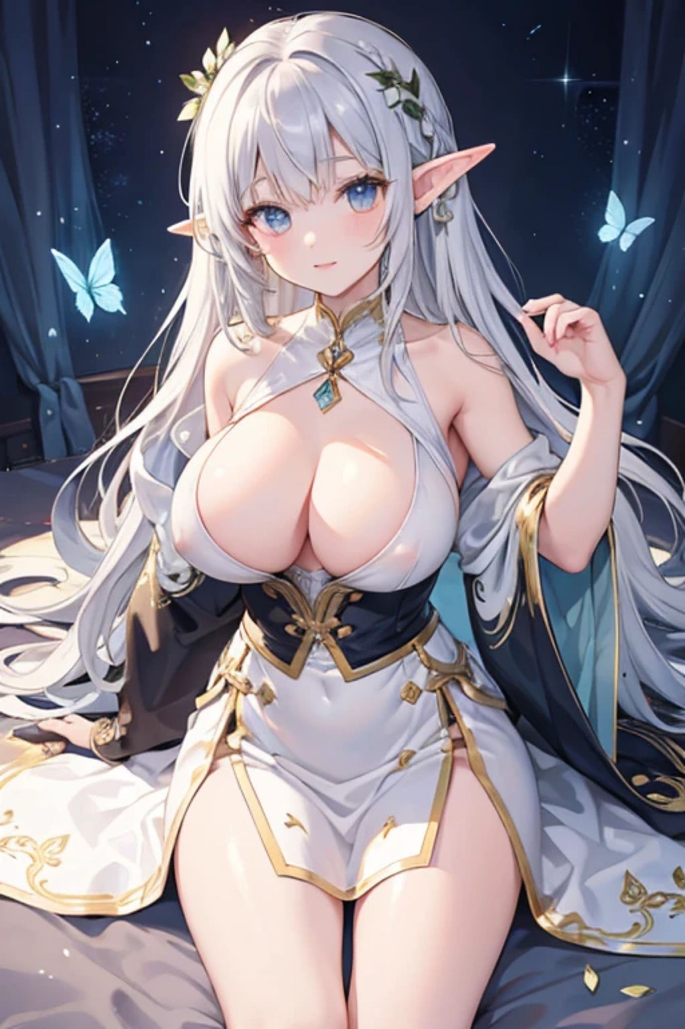 シルバーエルフのアレやコレ サンプル4ページ目