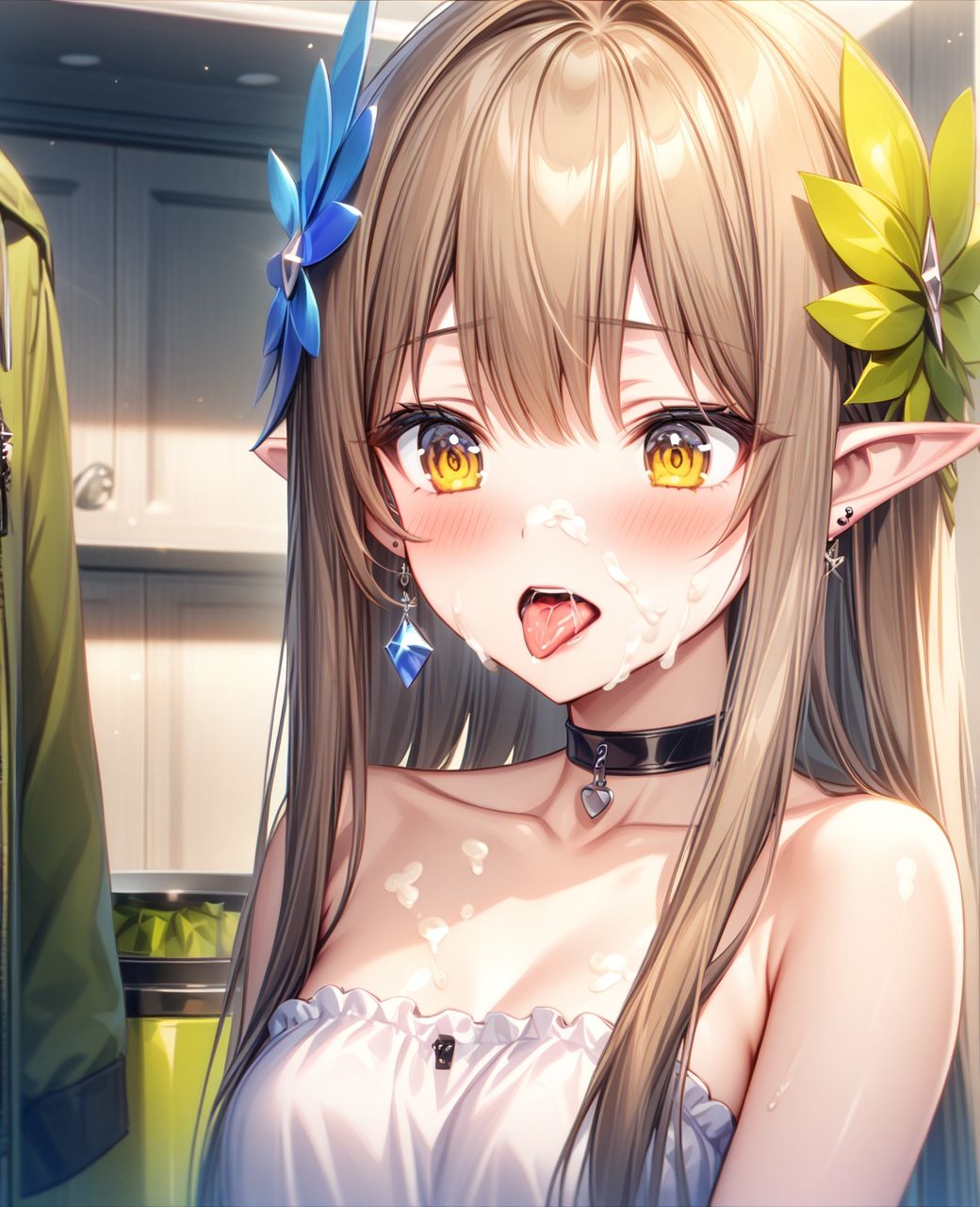 美少女〇〇まみれ・ミ〇ルジス（アークナイツ） サンプル6ページ目
