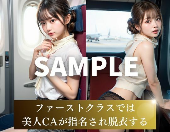 【新人CAの調教】ファーストクラスのHな機内サービス サンプル6ページ目