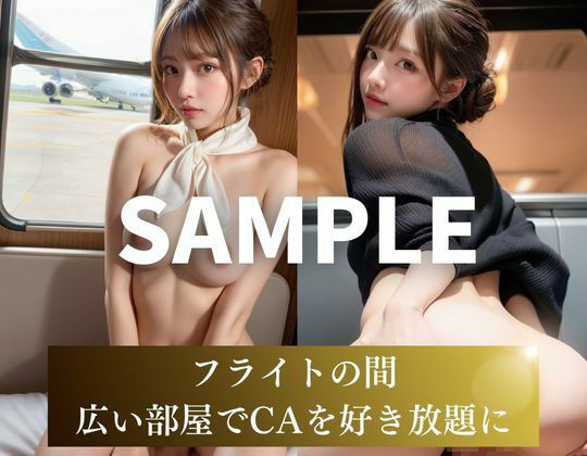 【新人CAの調教】ファーストクラスのHな機内サービス サンプル8ページ目