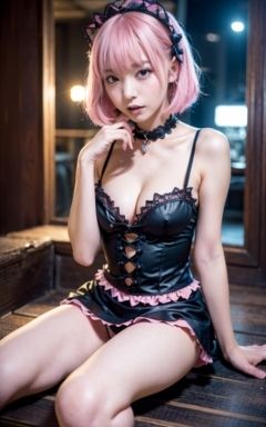 AIグラビア写真集4〜ツンデレメイドにご奉仕されたい〜 サンプル4ページ目
