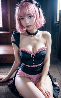 AIグラビア写真集4〜ツンデレメイドにご奉仕されたい〜 サンプル5ページ目