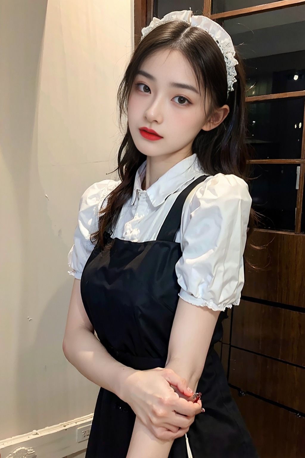 メイドの濃密な夜のご奉仕 サンプル1ページ目