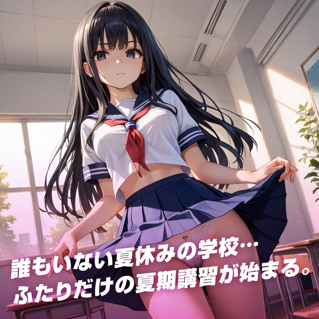 ふたりの夏期講習 サンプル1ページ目