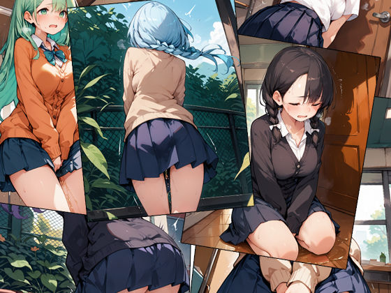 おしっコレクション 制服少女放尿CG集3 サンプル2ページ目
