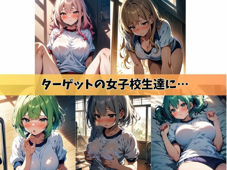 5人の女子校生と体操服着たまま激しく大運動会＃1 サンプル1ページ目