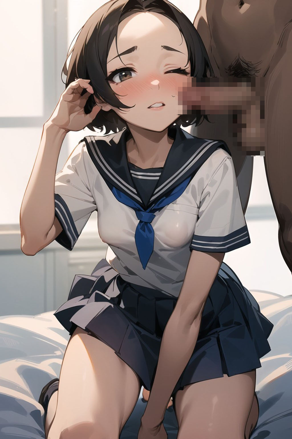 援〇にハマる制服娘ちゃん3 サンプル3ページ目