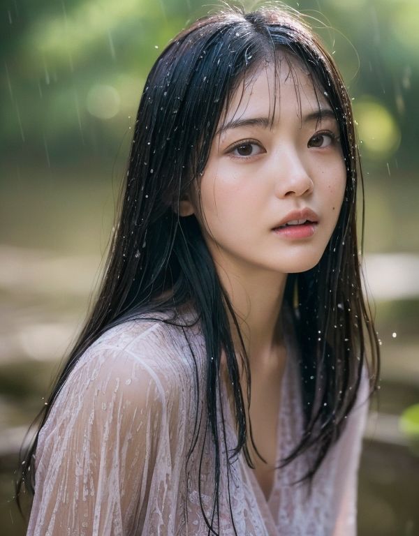 びしょぬれな彼女 サンプル3ページ目