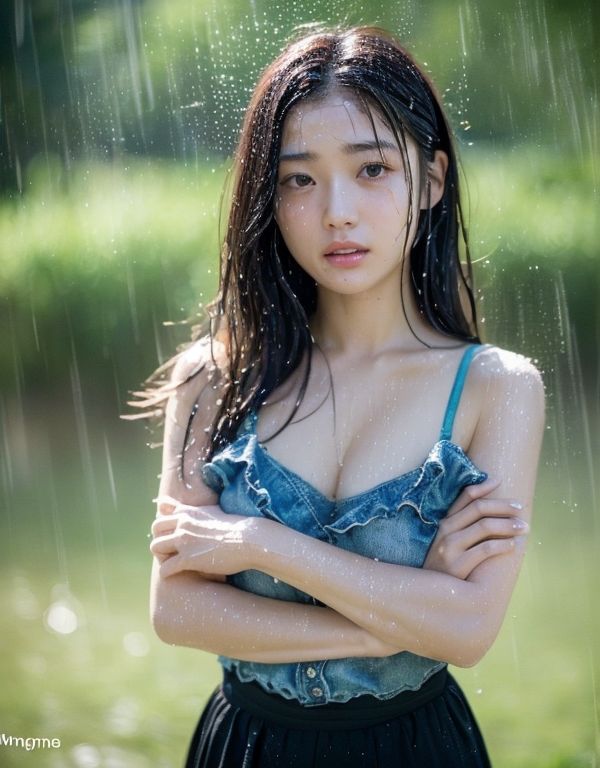 びしょぬれな彼女 サンプル5ページ目