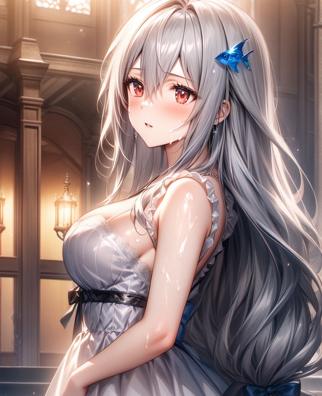 美少女〇〇まみれ・ス〇ジ（アークナイツ） サンプル4ページ目