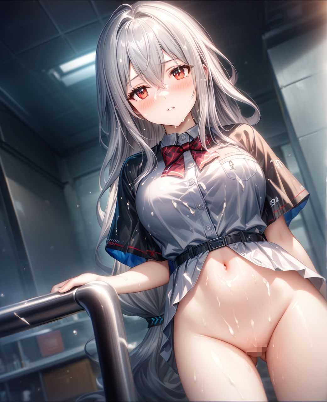 美少女〇〇まみれ・ス〇ジ（アークナイツ） サンプル8ページ目