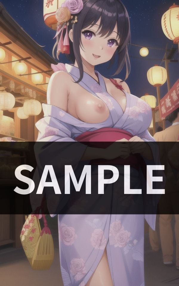 夏祭りにおっぱいを見せてもらいました。 令和の少女は見せてくれます。 サンプル1ページ目