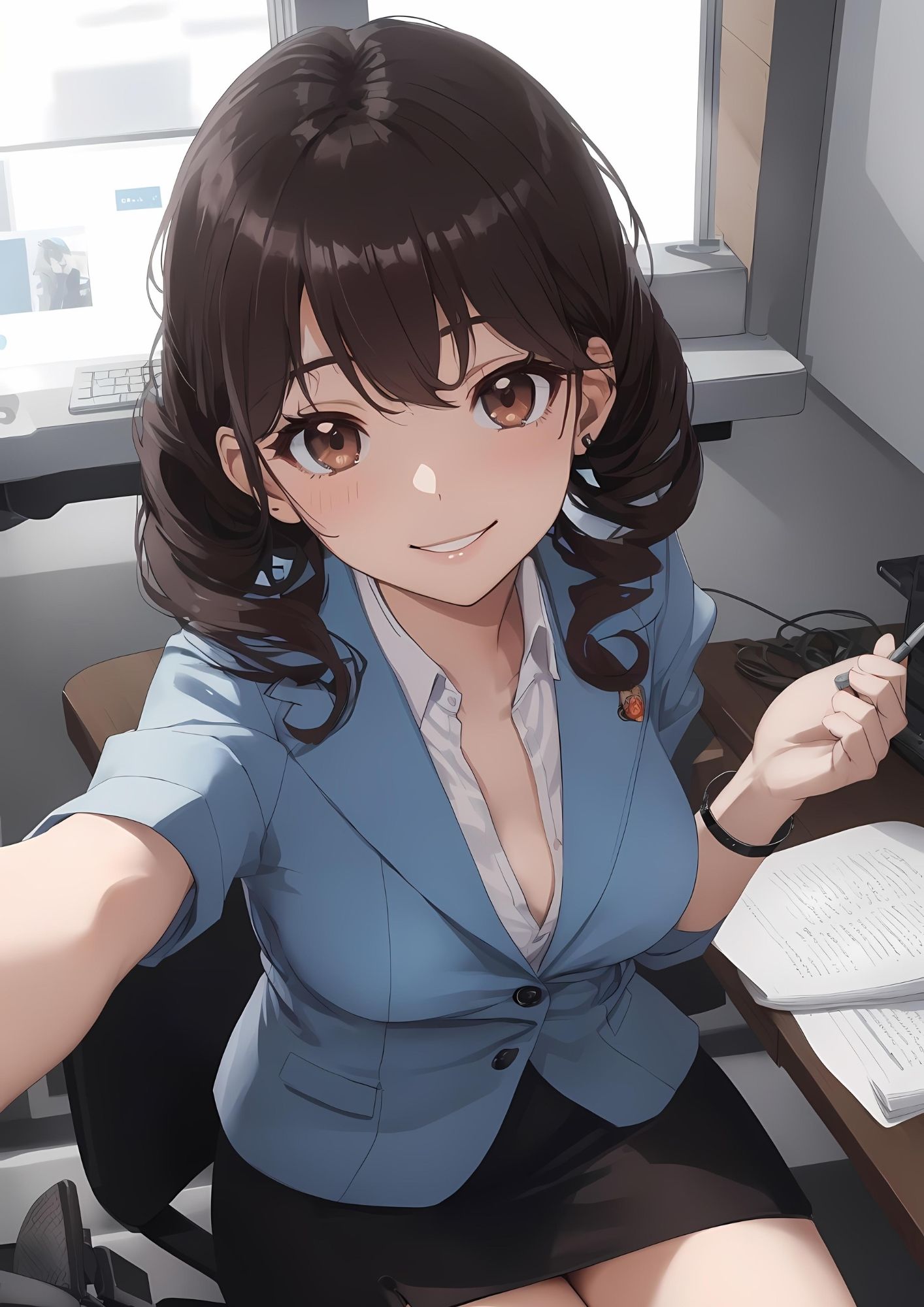 新人女子アナウンサーみゆパン 地上波生放送、朝スボッ モーニングセックスで日本を元気に☆ サンプル1ページ目