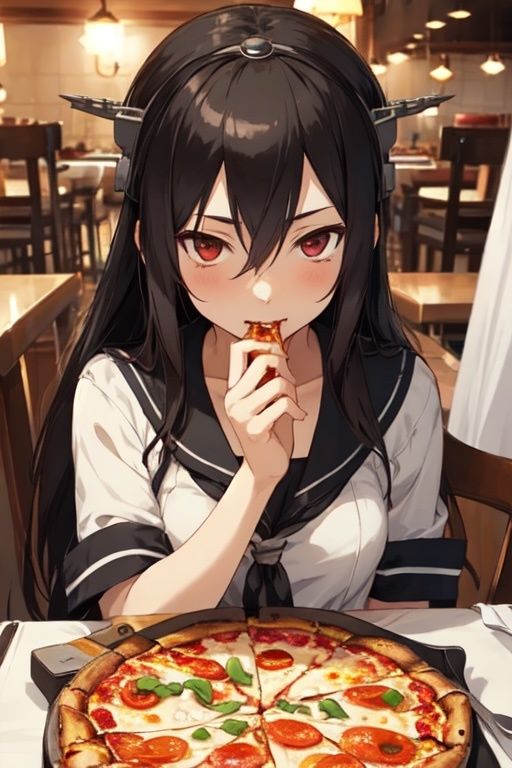 虹かけ誌 艦隊○れくしょん イラスト集17 長門 食う長門＆食われる長門 サンプル4ページ目