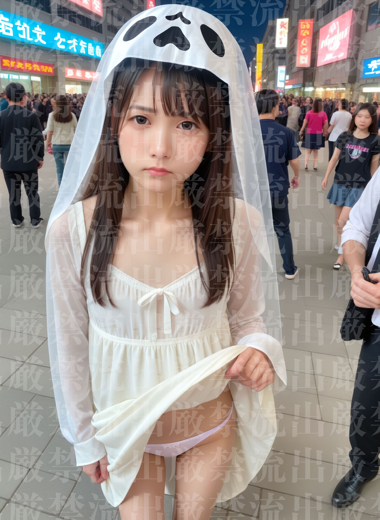 画像流出！325枚 世に出るはずがなかった裏ハロウィン写真公開 -パンチラ・ブラチラ- サンプル4ページ目