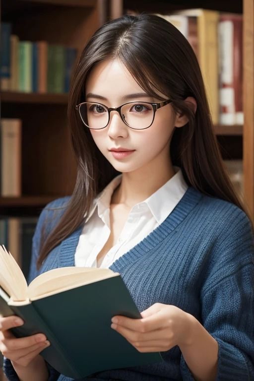 可愛いメガネ女子 サンプル2ページ目