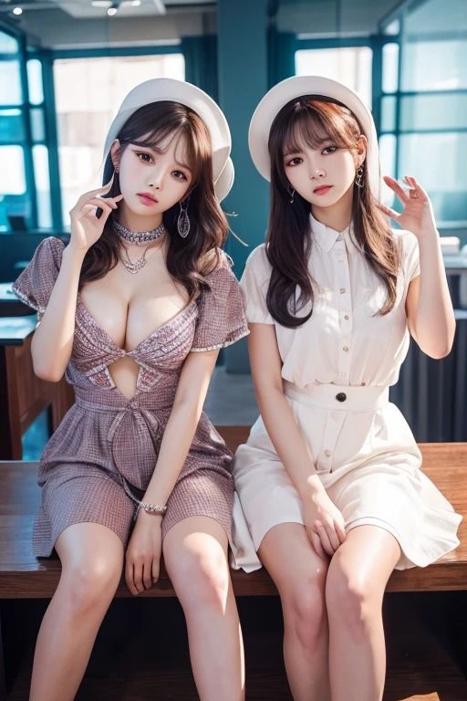 可愛い二人組 サンプル2ページ目