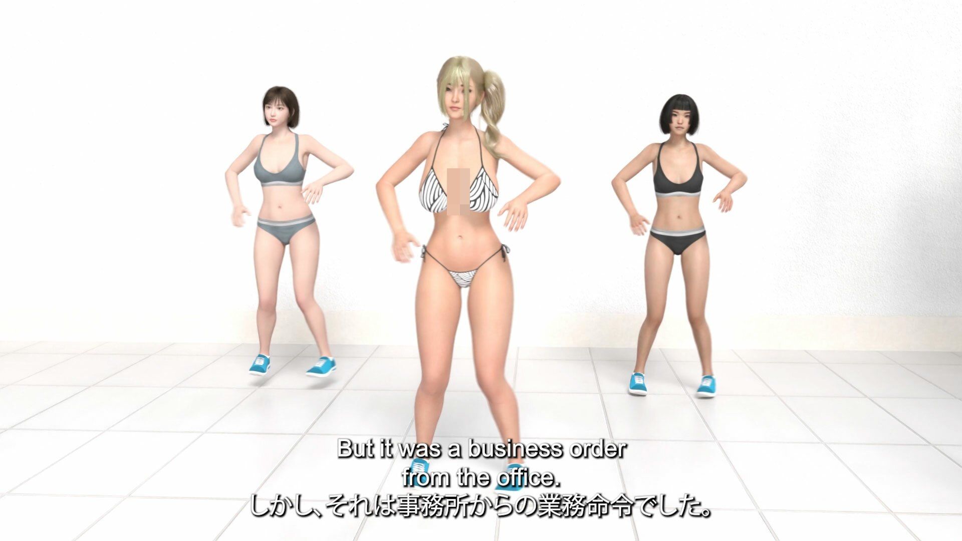 廻里のエアロビクス＃002-English［変態ニュースジャパンの1コーナー］ サンプル3ページ目