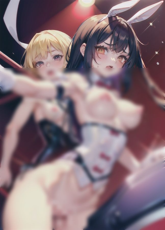 キャットファイト！「リングの上で闘うバニーガール」 サンプル5ページ目