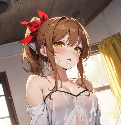 虹かけ誌 アズールレーン イラスト集5 気弱な駆逐艦モリソン サンプル6ページ目