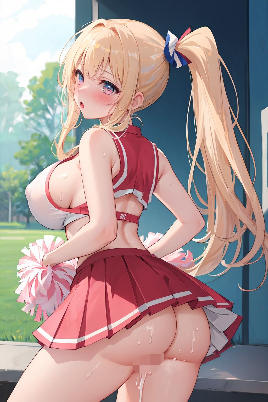 えちえちなチアっ子でシコってみませんか？？ サンプル3ページ目