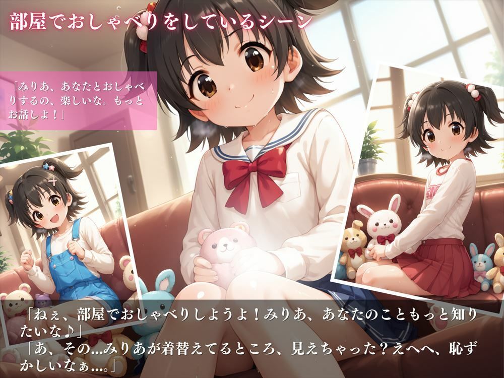 赤城みりあ 〜ひみつのおしゃべり〜 サンプル5ページ目