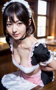 AIグラビア写真集5〜メイドコスプレ〜 サンプル4ページ目
