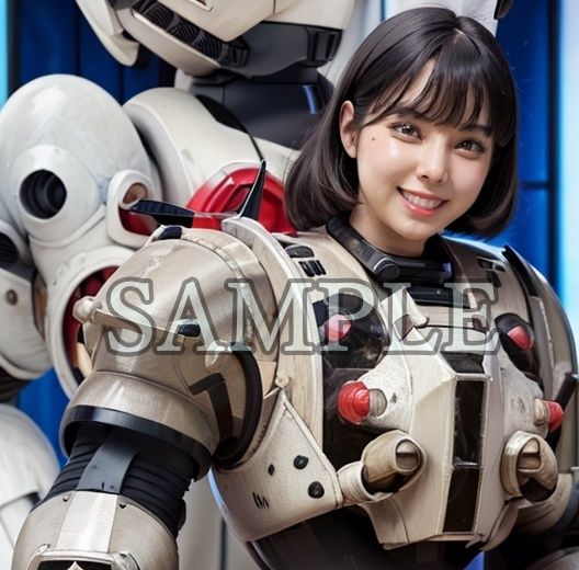 甲冑娘 リアルVer. サンプル2ページ目
