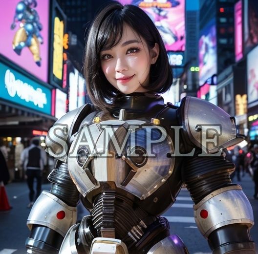 甲冑娘 リアルVer. サンプル3ページ目