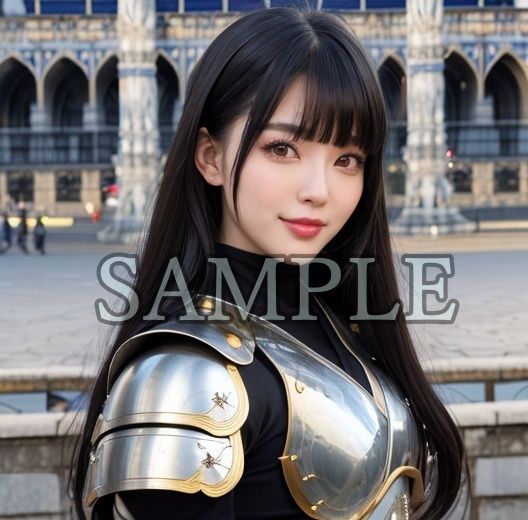 甲冑娘 リアルVer. サンプル4ページ目