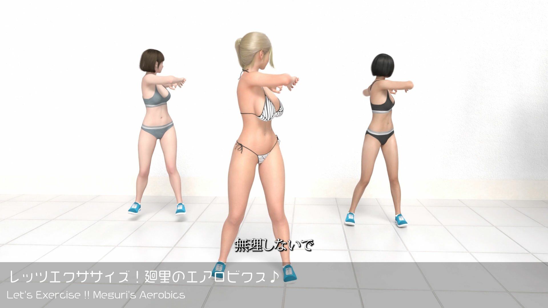 【△100】廻里のエアロビクス＃003-Japanese［変態ニュースジャパンの1コーナー］ サンプル1ページ目