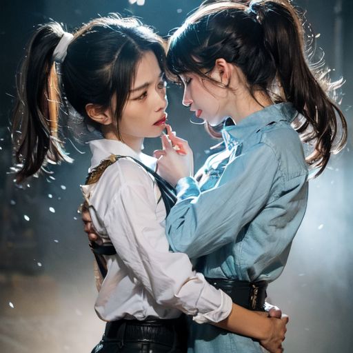 精細 美女ファイトクラブキャットファイトAI動画 Catfight5 サンプル8ページ目