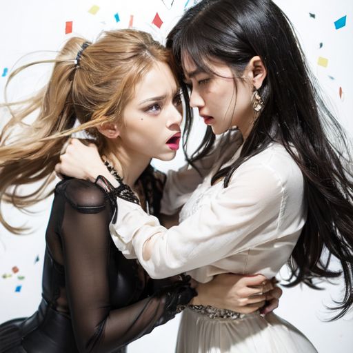 精細 美女ファイトクラブキャットファイトAI動画 Catfight5 サンプル9ページ目