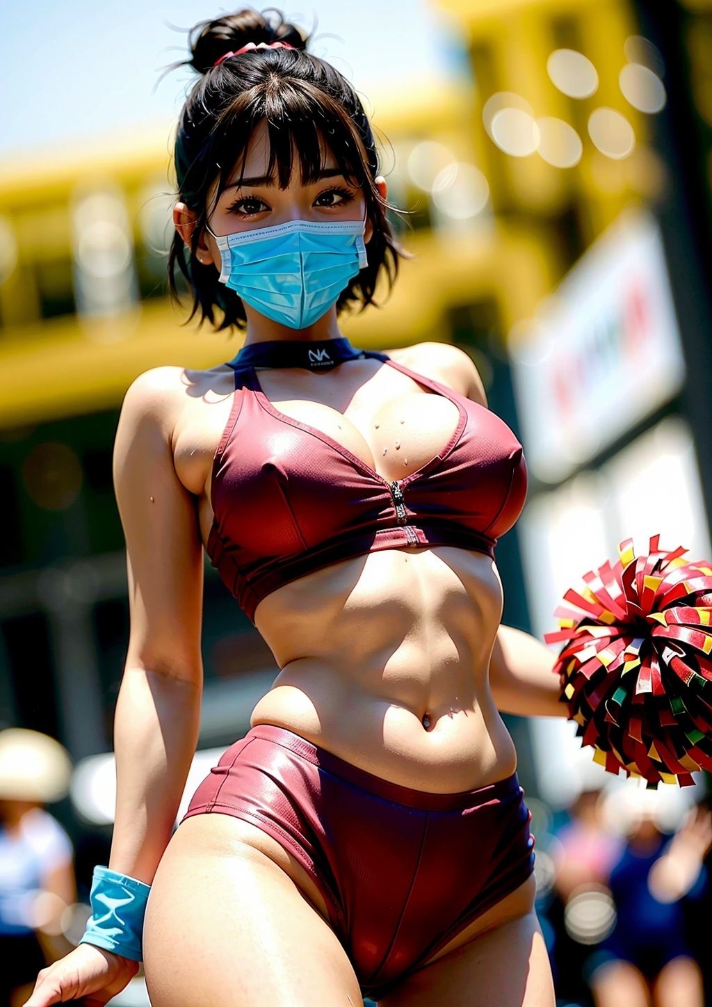【微エロ】汗だくチアリーダー’健全’撮影会218枚 サンプル3ページ目