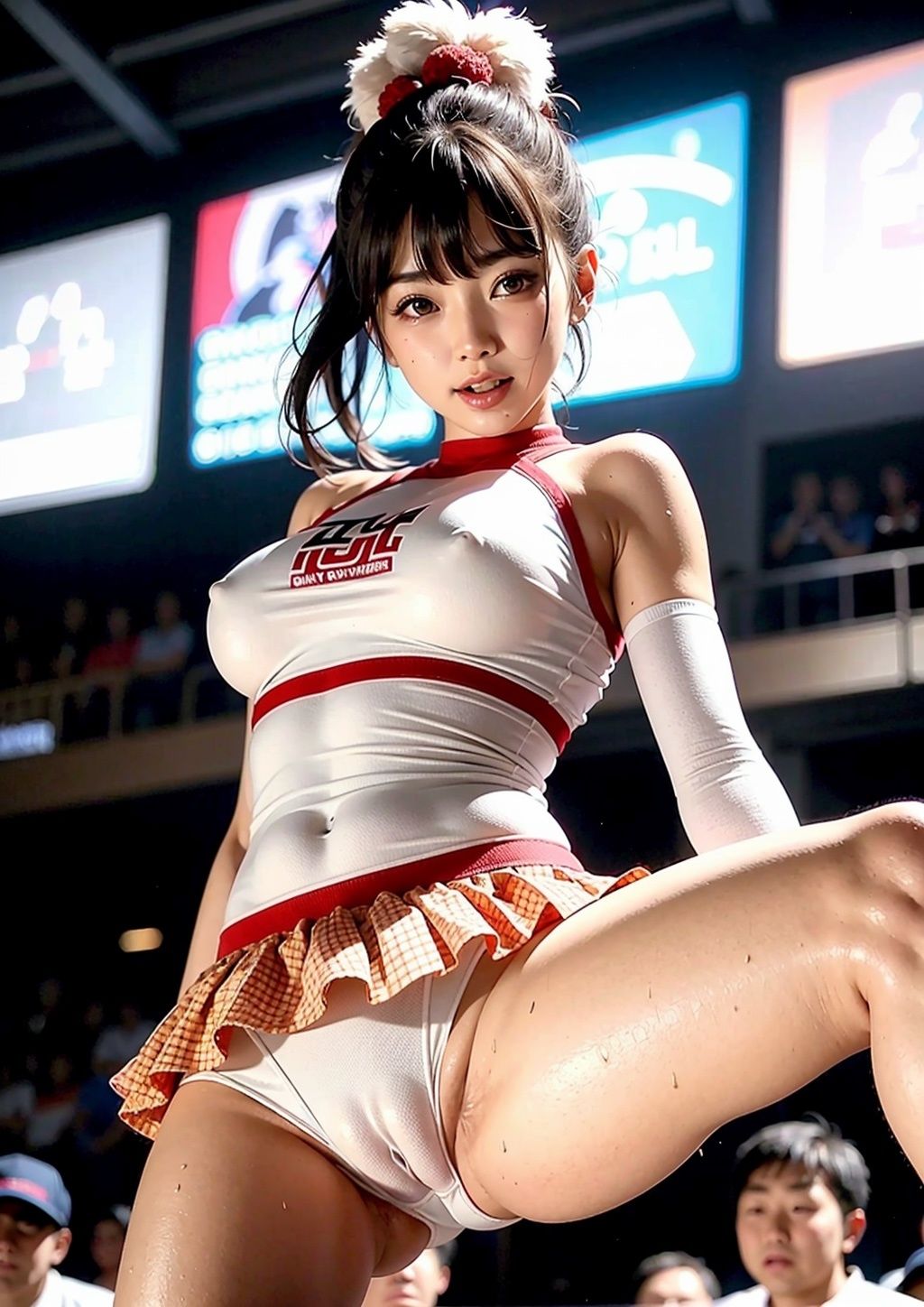【微エロ】汗だくチアリーダー’健全’撮影会218枚 サンプル9ページ目