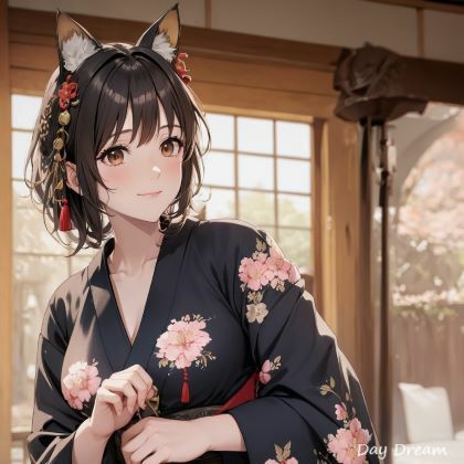 猫耳きものがーる サンプル2ページ目