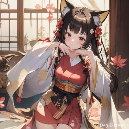 猫耳きものがーる サンプル6ページ目